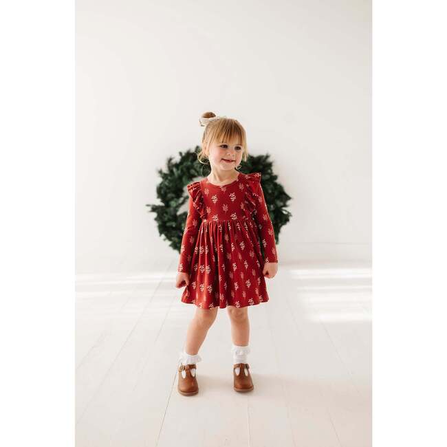Long Sleeve Ruffle Dress Holly - Dresses - 3