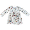 Long Sleeve Henley Dress Nutcracker - Dresses - 1 - thumbnail