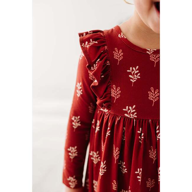Long Sleeve Ruffle Dress Holly - Dresses - 5