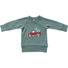 Raglan Sweatshirt Christmas Truck - Sweatshirts - 1 - thumbnail