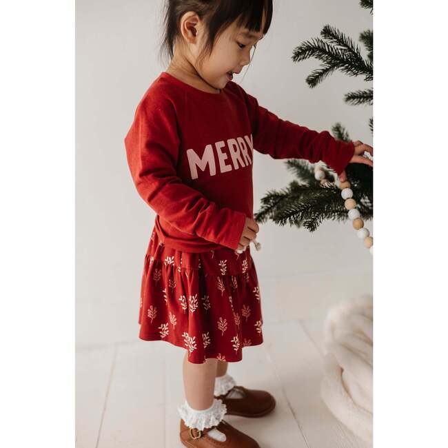 Raglan Sweatshirt Christmas Truck - Sweatshirts - 6