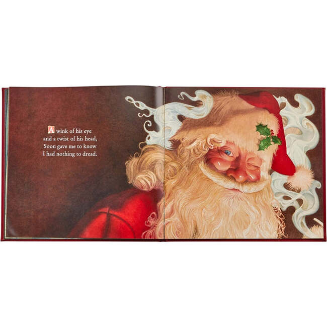 The Night Before Christmas Leather Bound Classic Children's Book - Books - 4