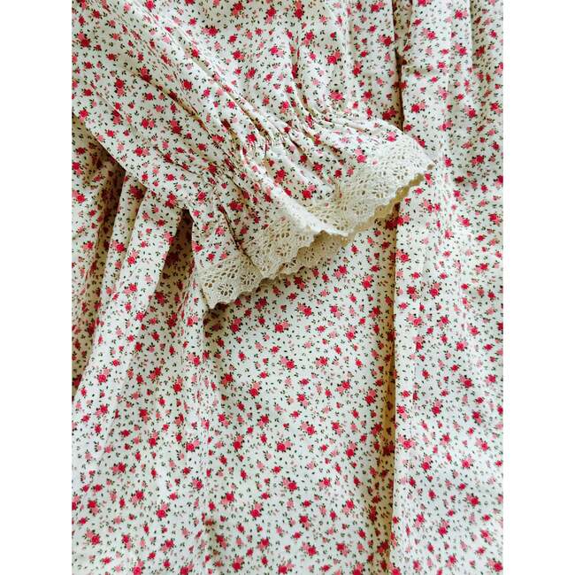 Marguerite Dress, Wild Rosebud Garden - Dresses - 5