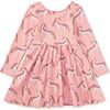 Printed Ballet Dress, Rainbow Unicorn - Dresses - 1 - thumbnail