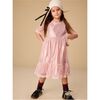 Layered Tulle & Foil Dress, Cherry Blossom - Dresses - 4
