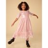Layered Tulle & Foil Dress, Cherry Blossom - Dresses - 7