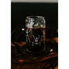 Dancing Skeleton Halloween Can Glass: 16oz - Tableware - 5