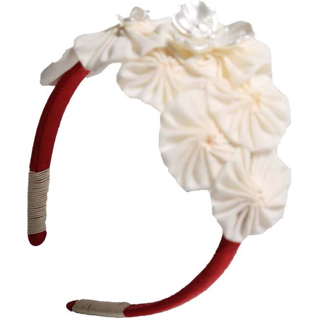 Rosetta Layered Headband, Opal