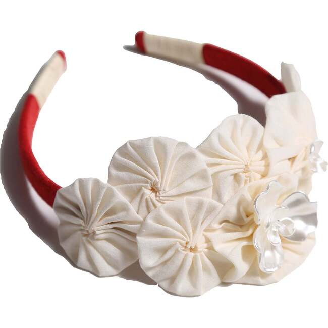 Rosetta Layered Headband, Opal - Headbands - 2