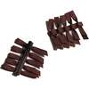 Ribbon Bow Barrettes (Set of 2), Raisin - Hair Accessories - 2
