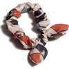 Maya Bow Scrunchie, Rainbow - Hair Accessories - 1 - thumbnail