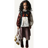 Maya Embroidered Peasant Skirt, Raisin - Skirts - 4