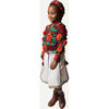 Maya Embroidered Peasant Skirt, Opal - Skirts - 6