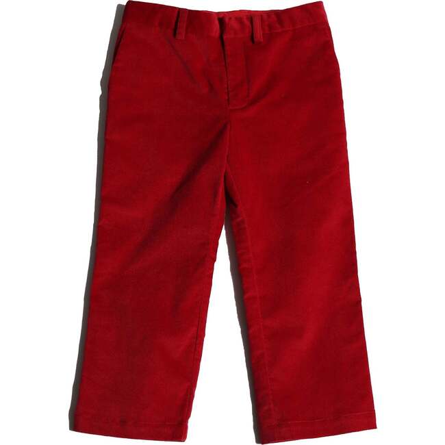 Malok Slim Fit Trousers, Ruby