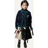 Marisol Bow Cardigan, Sapphire - Cardigans - 4