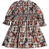 Luna Smocked Shirt Dress, Rainbow - Dresses - 2