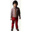 Malok Slim Fit Trousers, Ruby - Pants - 4
