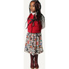 Luna Smocked Skirt, Rainbow - Skirts - 4