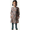 Luna Smocked Shirt Dress, Rainbow - Dresses - 4