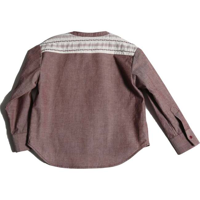 Finn Classic Snap Shirt, Raisin - Shirts - 2