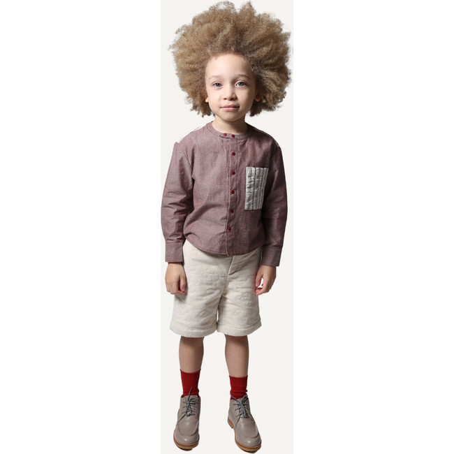 Finn Classic Snap Shirt, Raisin - Shirts - 4