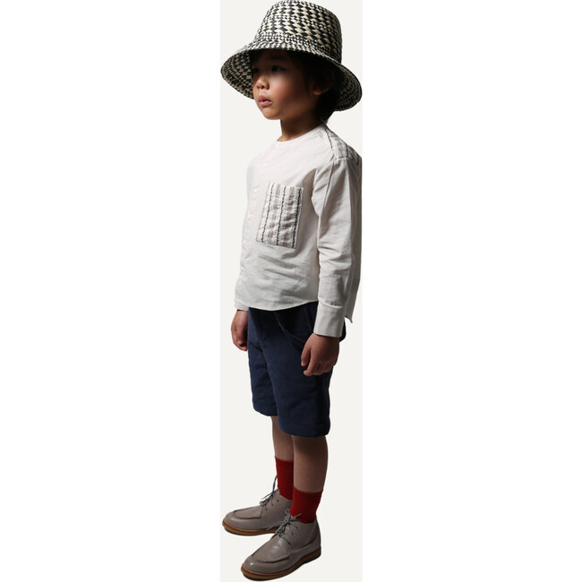 Finn Classic Snap Shirt, Opal - Shirts - 4