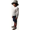 Finn Classic Snap Shirt, Opal - Shirts - 4