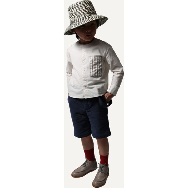 Finn Classic Snap Shirt, Opal - Shirts - 6