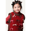 Estrella Bow Embellished Crown, Raisin - Headbands - 3