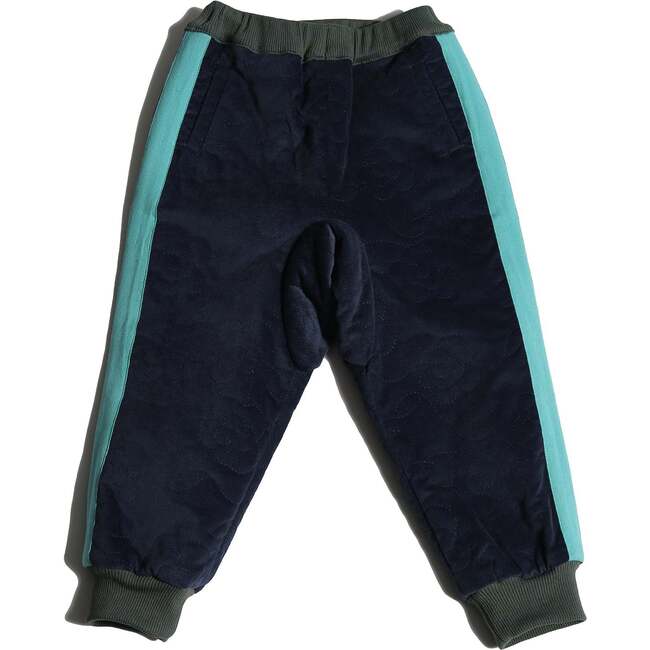 Bloom Padded Track Pants, Sapphire