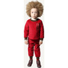 Bloom Padded Track Pants, Ruby - Pants - 4