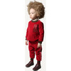 Bloom Padded Track Pants, Ruby - Pants - 5