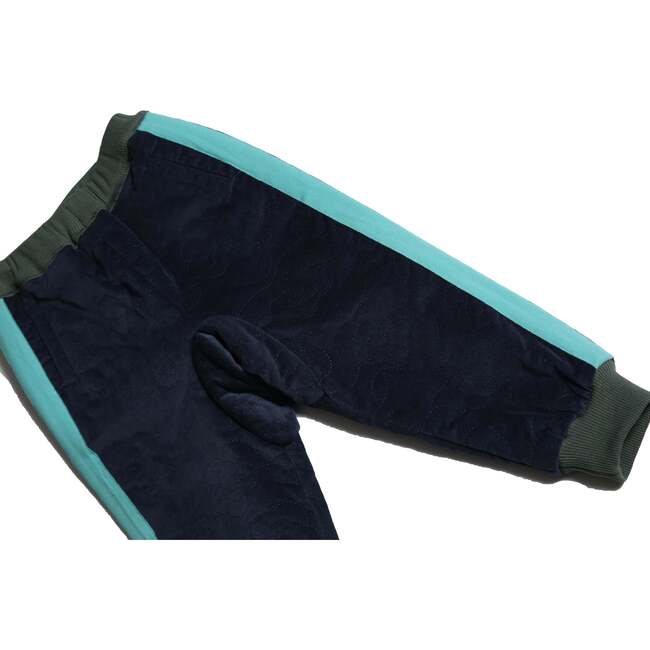Bloom Padded Track Pants, Sapphire - Pants - 3