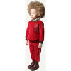 Bloom Padded Track Pants, Ruby - Pants - 6