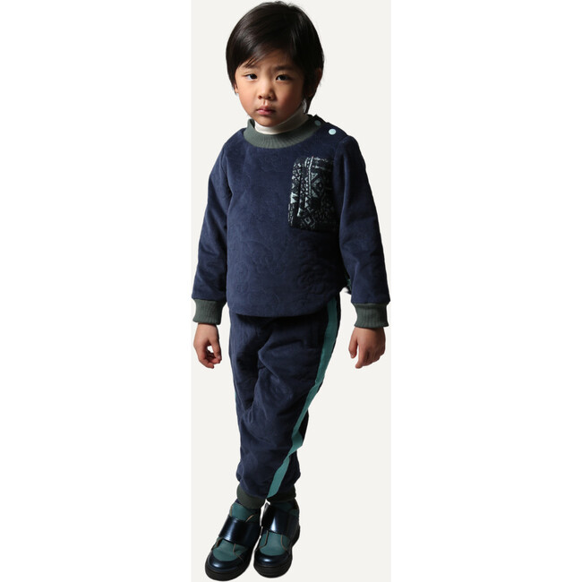 Bloom Padded Track Pants, Sapphire - Pants - 7
