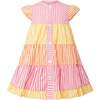 Striped Tier Button-Front Dress & Bloomers, Multi - Dresses - 1 - thumbnail