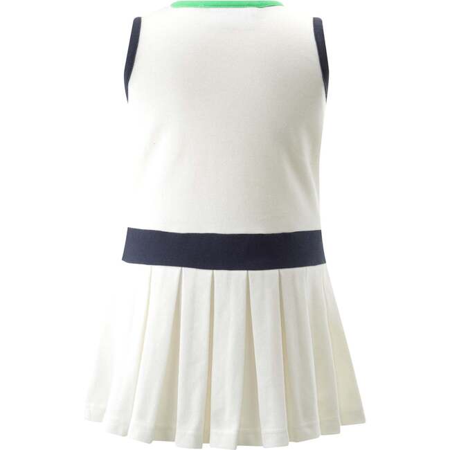 Tennis Pleated Dress & Shorts, Ivory - Dresses - 2