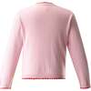 Strawberry Intarsia Cardigan, Pink - Cardigans - 2