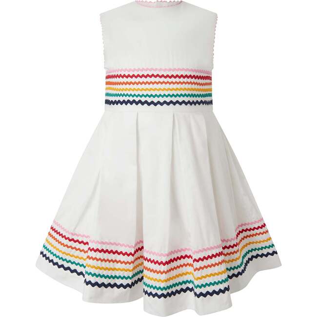 Ric Rac Applique Dress, Multi - Dresses - 1