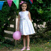 Pastel Stripe Party Dress, Multi - Dresses - 3