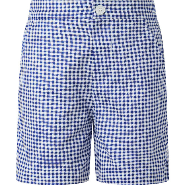 Gingham Shorts, Navy