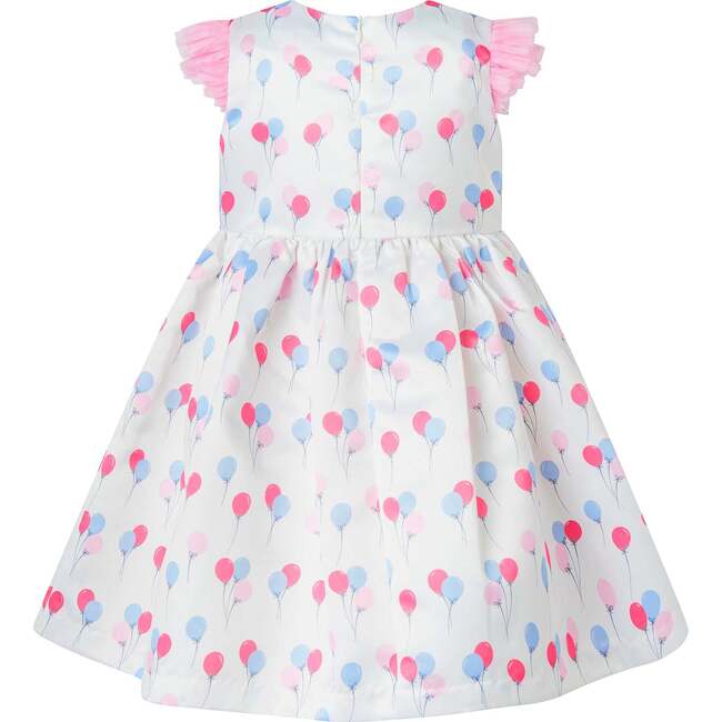 Balloon Ruffle Front Dress, Multi - Dresses - 2