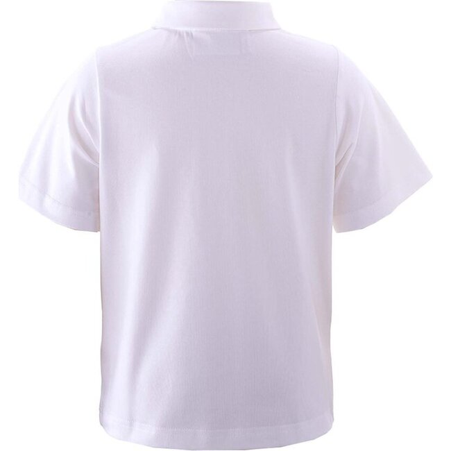 Polo Shirt, White - Polo Shirts - 3