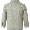 Ditsy Floral Shacket, Green - Jackets - 2