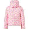 Daisy Puffer Jacket, Pink - Jackets - 2