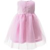 Baby Daisy Tulle Party Dress, Pink - Dresses - 3