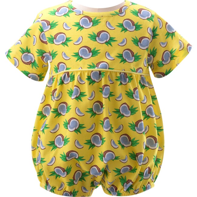 Coconut Bubble, Yellow - Rompers - 1