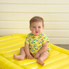 Coconut Bubble, Yellow - Rompers - 2 - thumbnail