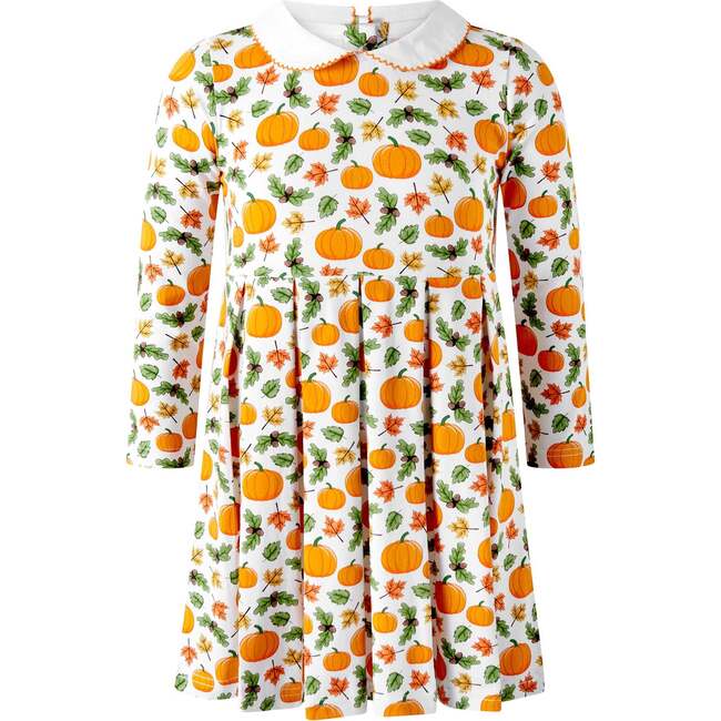 Pumpkin Jersey Dress, Orange
