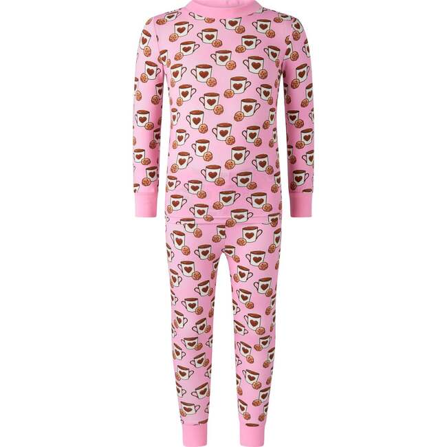 Hot Chocolate Jersey Pajamas, Pink